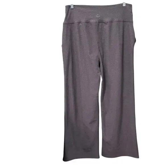 Beyond Yoga NWOT Spacedye Laid Back Wide Leg Pants Brown/Purple XL - Picture 4 of 9